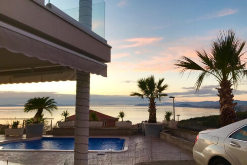 Luxus-Design-Villa mit Meerblick in Split