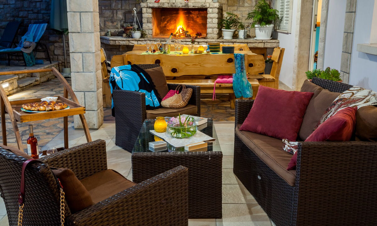 Haus am Meer in der Bucht - Insel Korcula