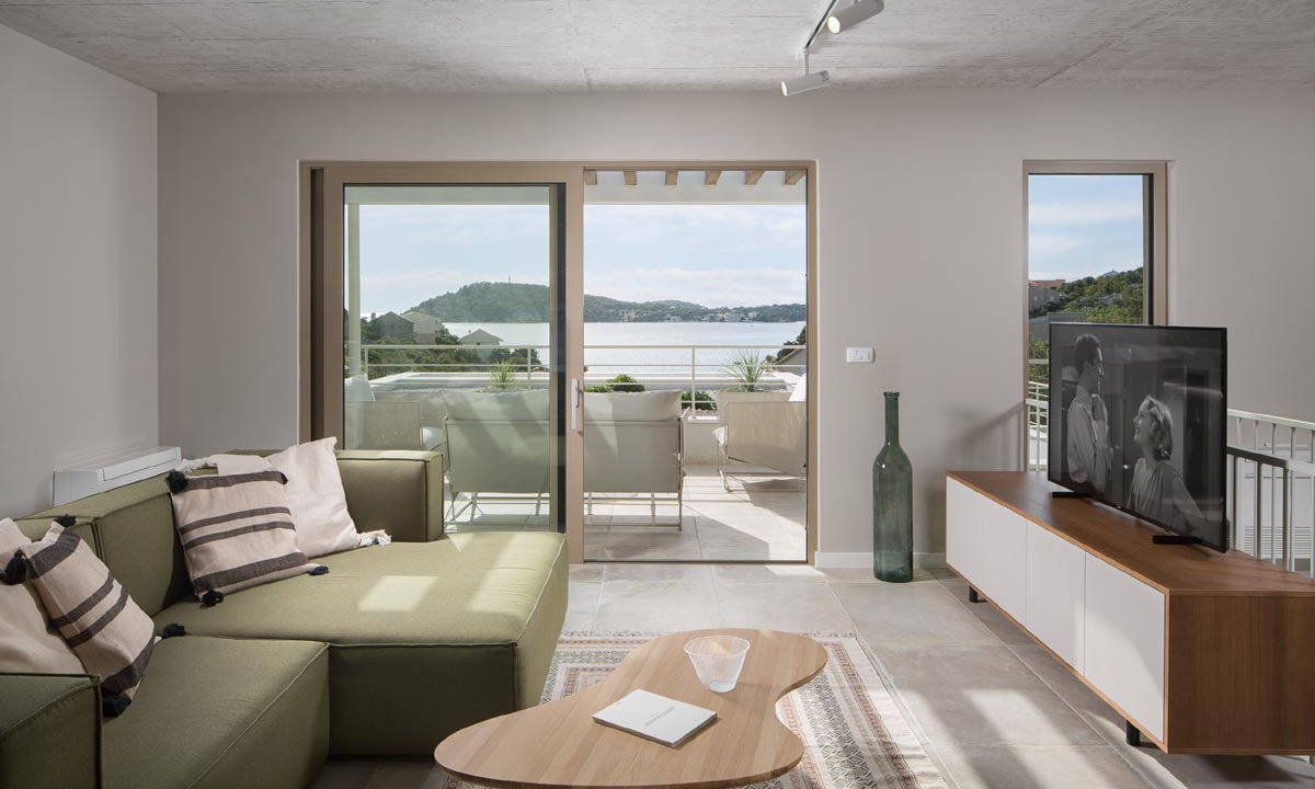 Kürzlich erbautes modernes Villa am Meer - Rogoznica.