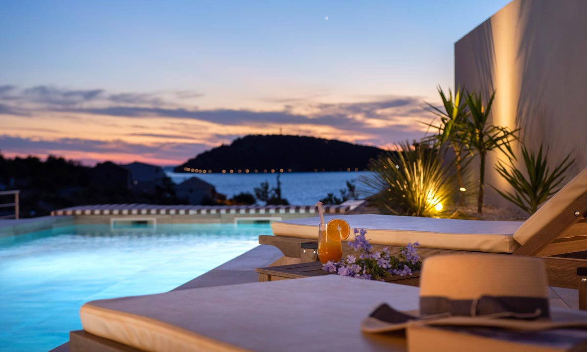 Kürzlich erbautes modernes Villa am Meer - Rogoznica.