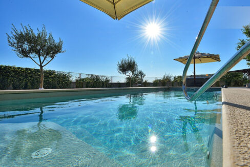 Außergewöhnliches Steinhaus Sibenik Stadtblick