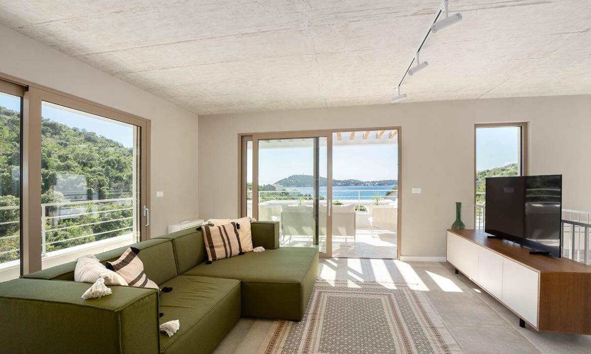 Kürzlich erbautes modernes Villa am Meer - Rogoznica.