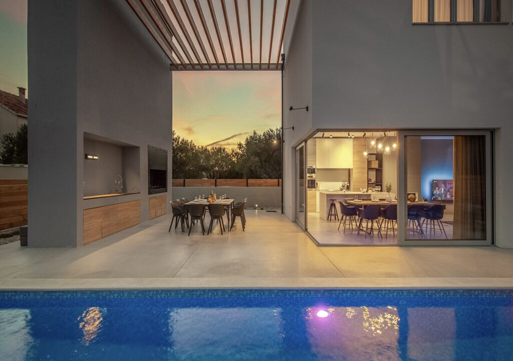 Freies Klettern Ultramodernes Haus - Raum Zadar