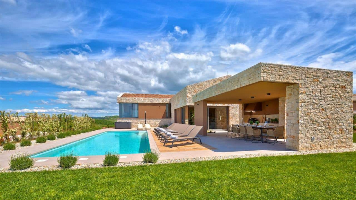 Steinerne Villa bei Umag