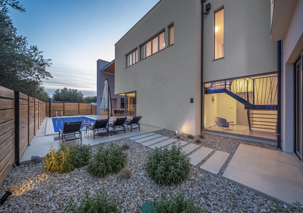 Freies Klettern Ultramodernes Haus - Raum Zadar