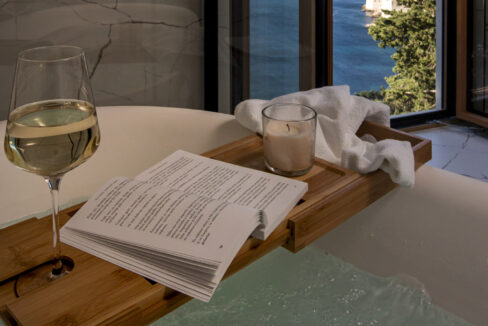 Blick auf die Altstadt von Dubrovnik, Villa Dubrovnik