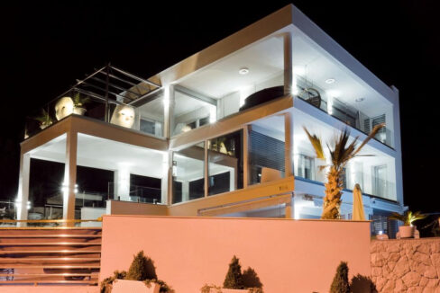 Luxus-Design-Villa mit Meerblick in Split