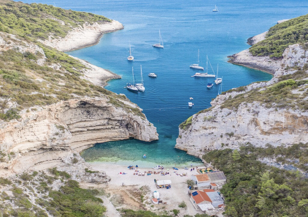 Freies Klettern Ultramodernes Haus - Raum Zadar