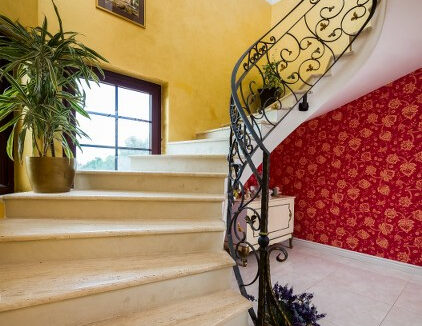 Tropisch anmutende Villa in der Nähe des Nationalparks Krka