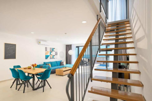 Modernes Haus mit Meerblick in Makarska