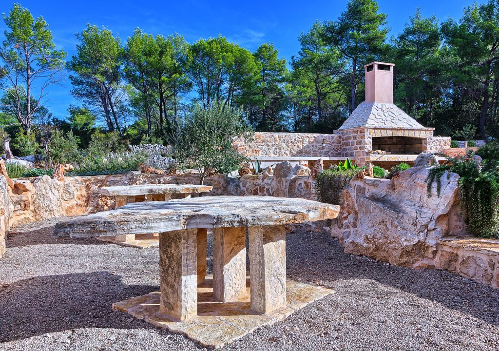 Steinhaus auf der Insel Hvar