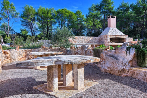 Steinhaus auf der Insel Hvar