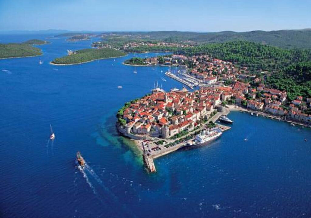 Schöne grüne Oase am Meer - Vela Luka, Insel Korcula