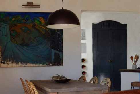 Weißes Haus mit Meerblick auf der Insel Vis