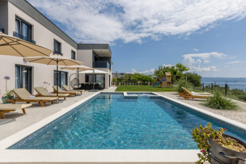 Neues Meerblick-Ferienhaus Podstrana