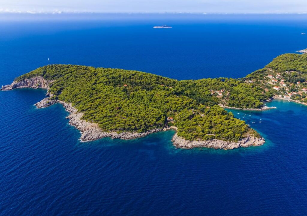 Baugrundstück auf der Insel Kolocep, Dubrovnik