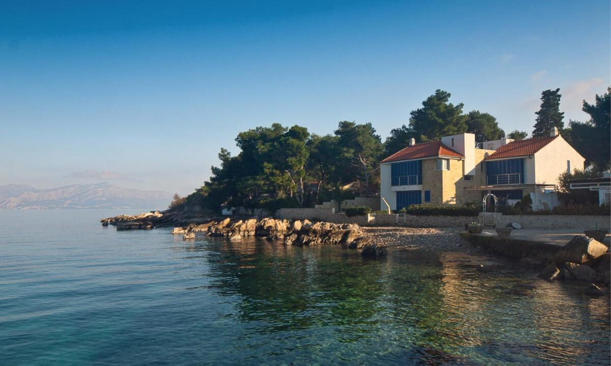 Haus am Meer auf der Insel Bra?