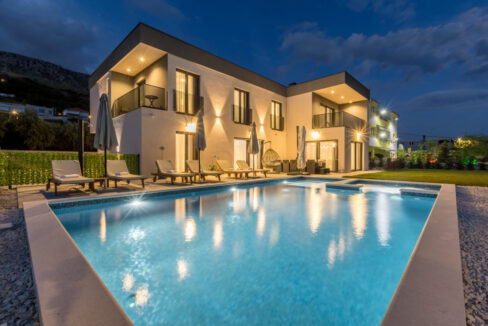 Neues Meerblick-Ferienhaus Podstrana