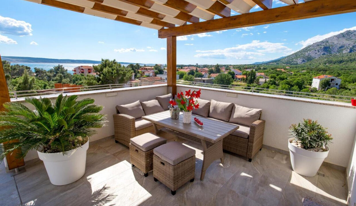 Wunderschöne Villa mit Meerblick in der Region Zadar