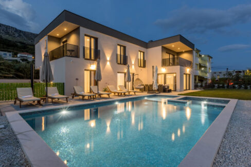 Neues Meerblick-Ferienhaus Podstrana