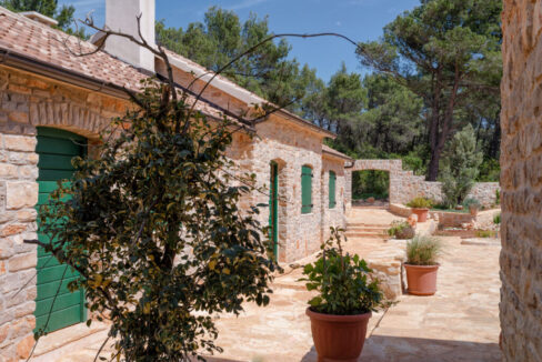 Steinhaus auf der Insel Hvar