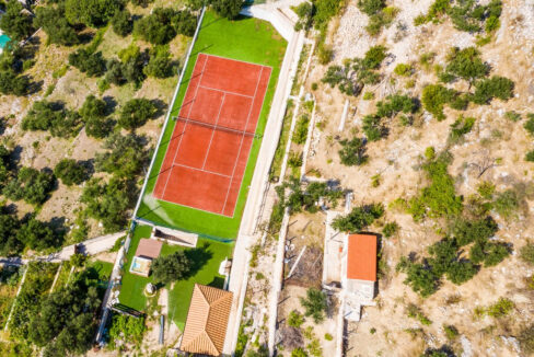 Großzügiges Anwesen mit einem Tennisplatz und einem Haus - Zaton, Dubrovnik Gebiet
