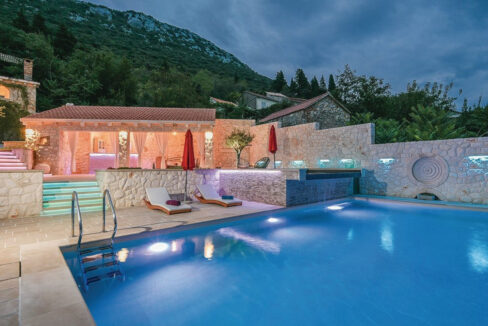 Haus aus weißem Stein - Halbinsel Peljesac