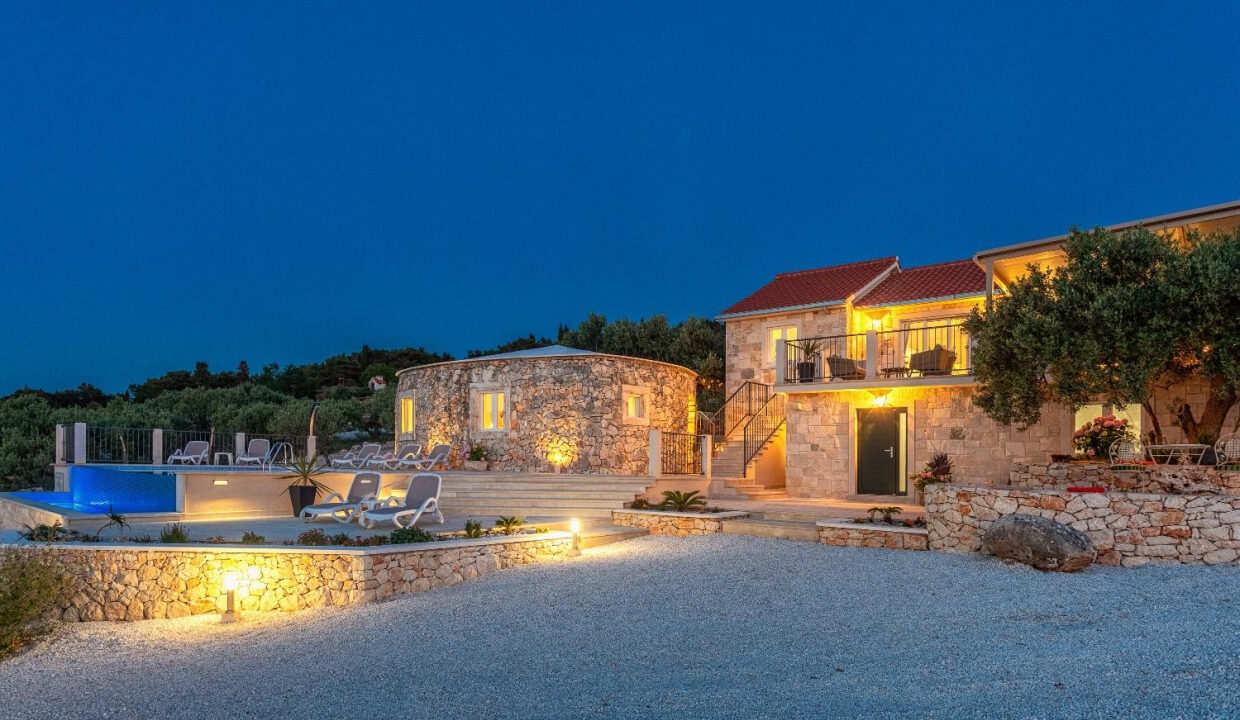 Steinhaus auf der Insel Brac