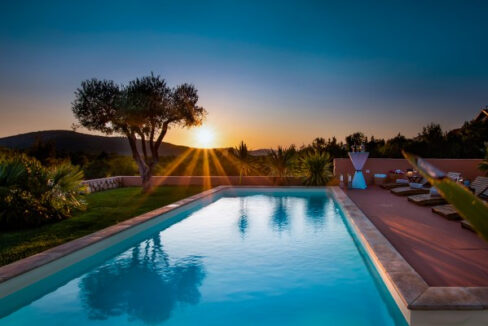 Tropisch anmutende Villa in der Nähe des Nationalparks Krka