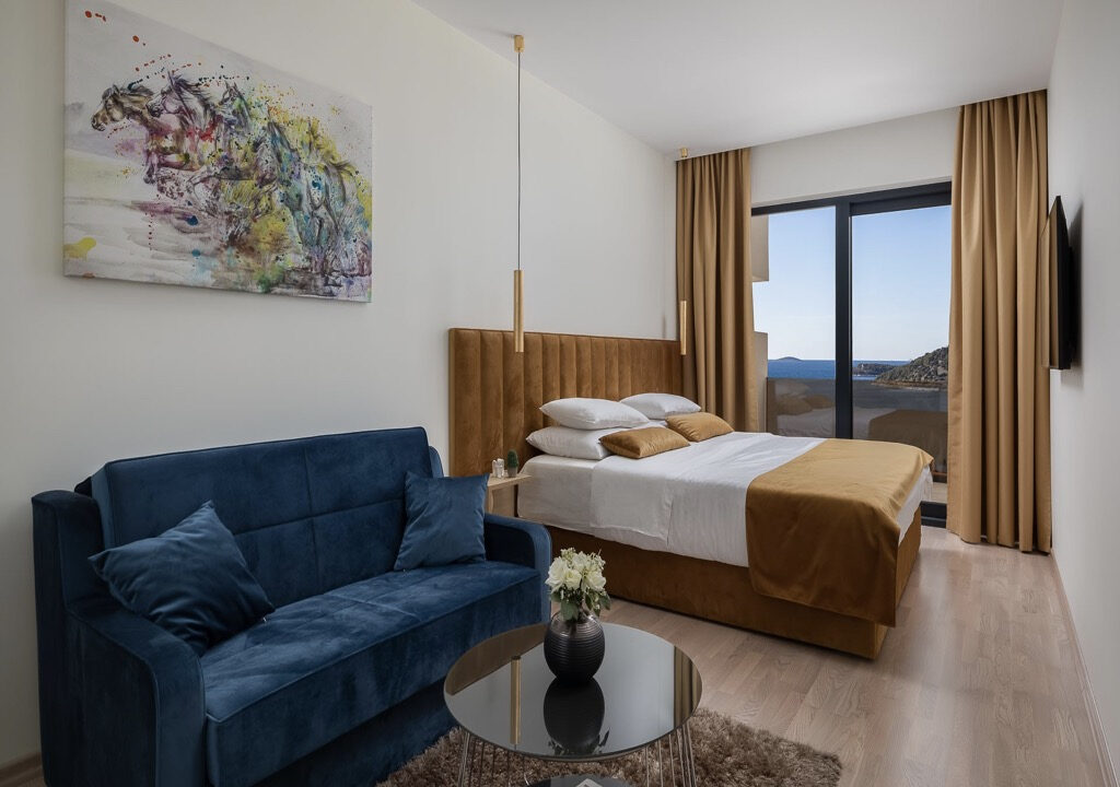 Neue moderne Villa mit Meerblick in Rogoznica