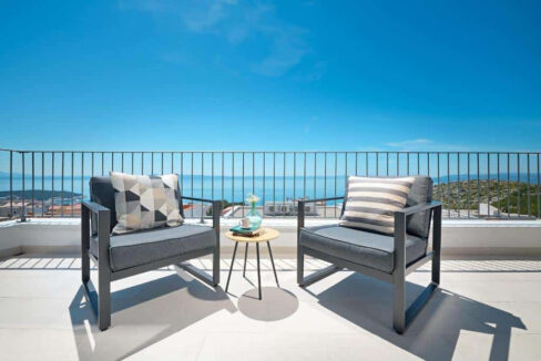 Modernes Haus mit Meerblick in Makarska