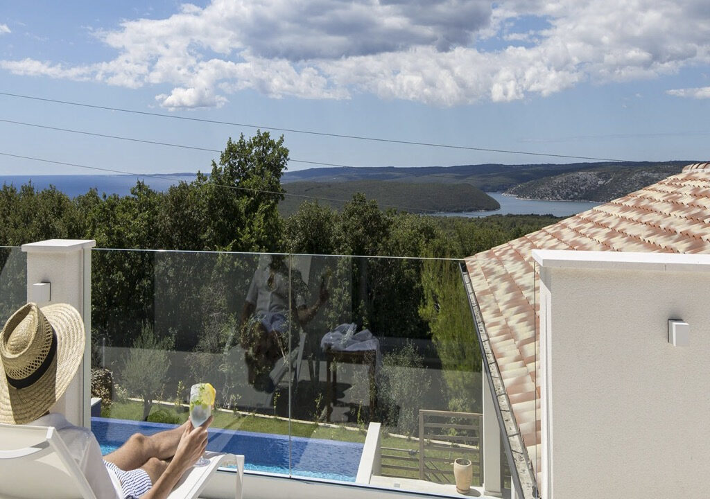 Moderne Villa mit Pool - Labin, Region Istrien