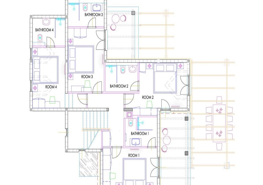 Neues modernes Haus auf der Insel Solta