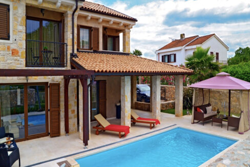 Steinhaus auf der Insel Krk