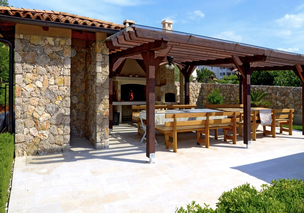 Steinhaus auf der Insel Krk