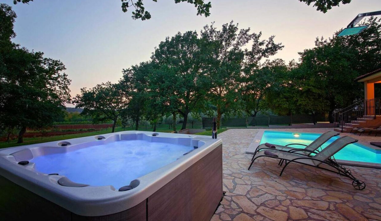 Traditionelles Haus in der Nähe von Porec