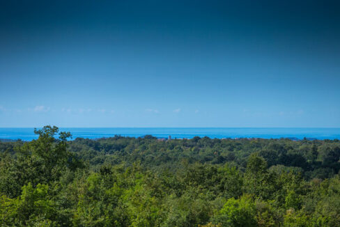 Steinhaus mit Meerblick in der Region Rovinj