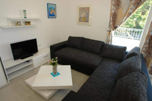 Traditionelles Haus am Meer auf der Insel Hvar