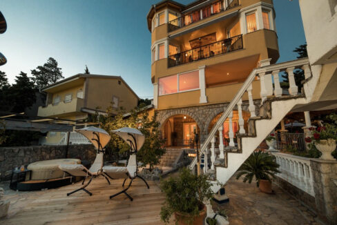 Villa am Meer in der Nähe von Crikvenica