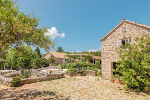 Steinvilla auf der Insel Hvar