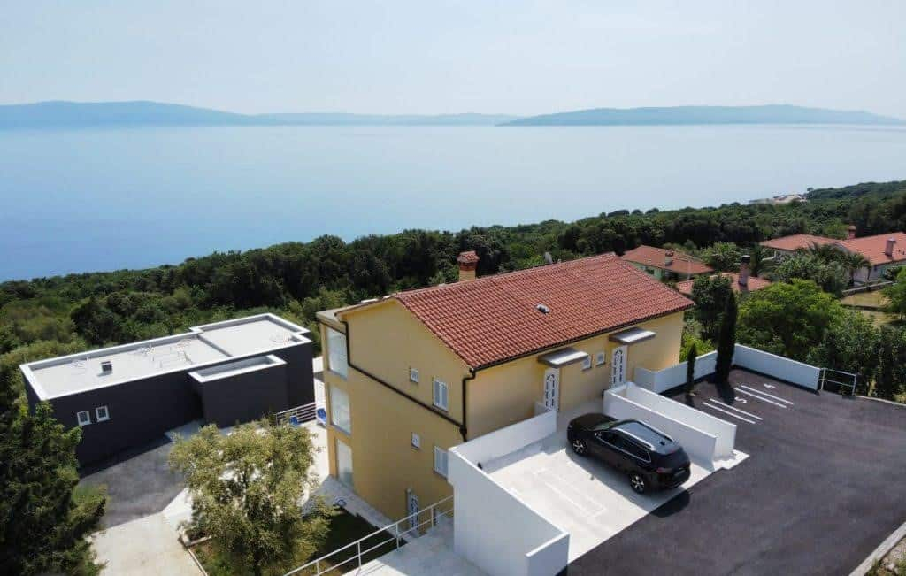 Haus mit Meerblick bei Labin