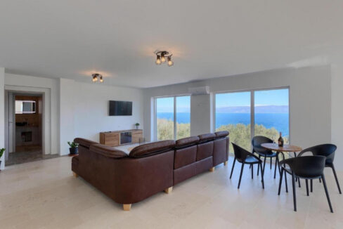 Villa mit Meerblick bei Labin