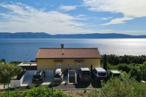 Haus mit Meerblick bei Labin