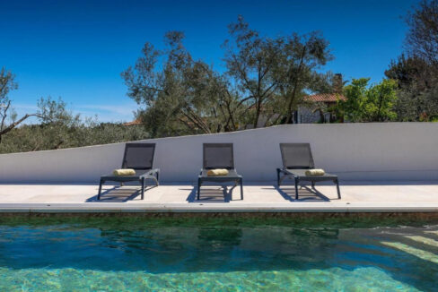 Villa mit Meerblick bei Labin