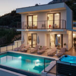 Neue Villa mit Meerblick in Omiš