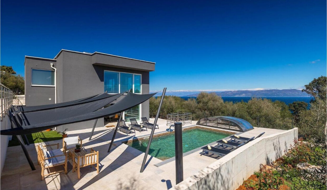 Villa mit Meerblick bei Labin