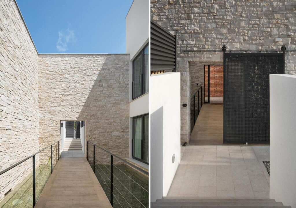 Zeitgenössische luxuriöse moderne Villa - Liznjan, Istrien