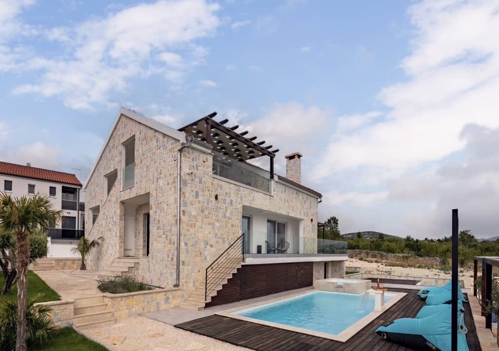 Neues Steinhaus bei Zadar