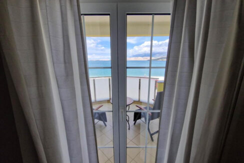 Haus am Strand auf der Insel Pag