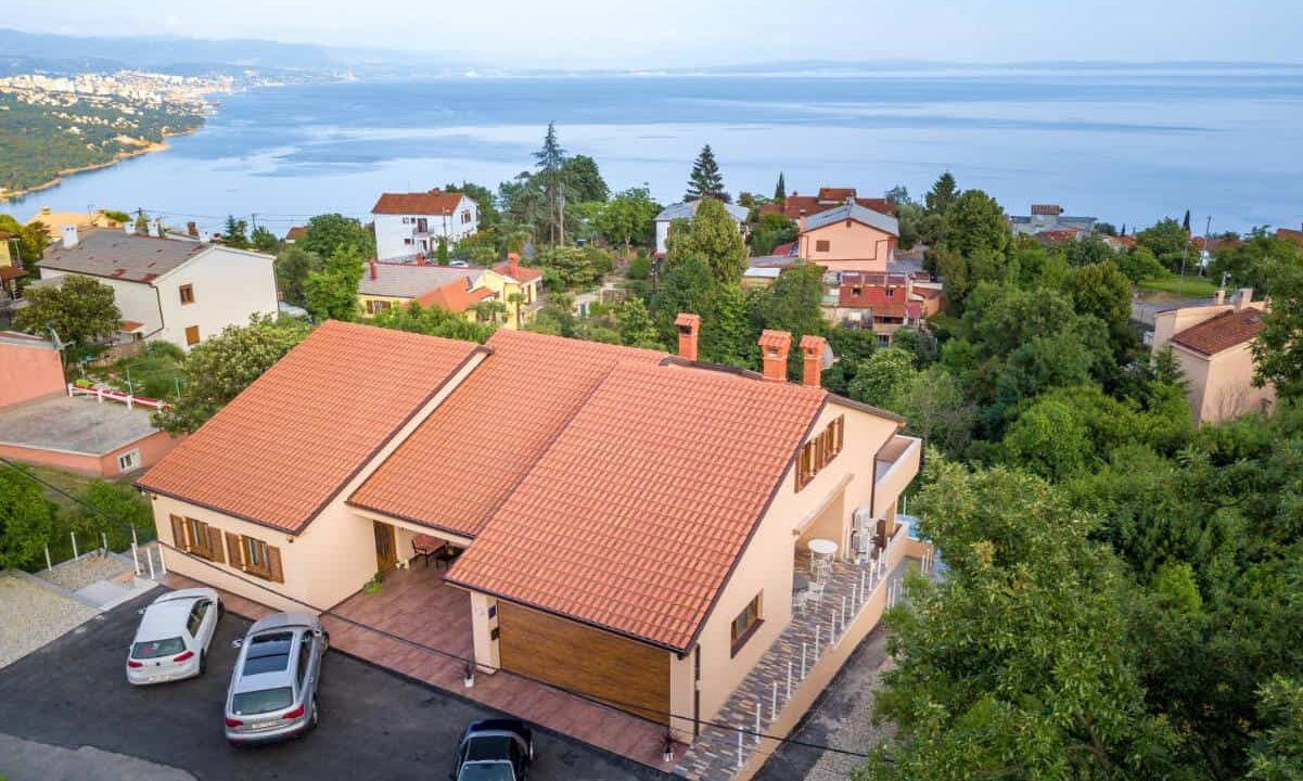 Schöne Villa mit Meerblick in Opatija